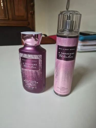 COMBO 2 por 1 bath & body works A Thousand Wishes
