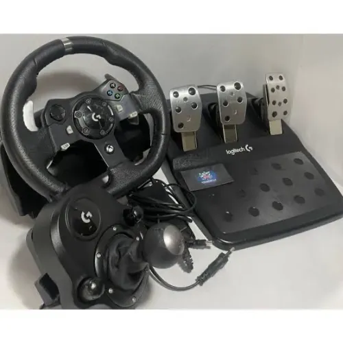 Volante Logitech G920 + Câmbio e suporte