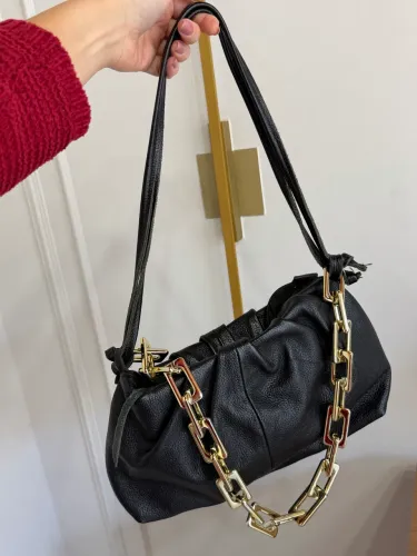 Bolsa couro legítimo