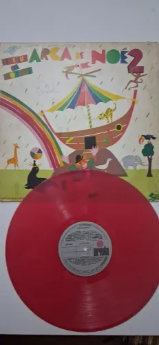 Lp Vinícius de Moraes "a arca de Noé 2" vinil red. Usado