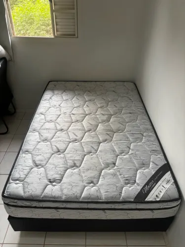 Cama viúva Ortobom completa