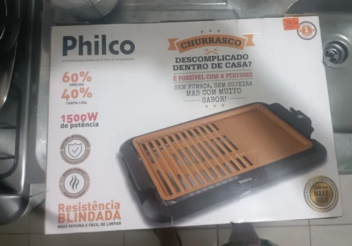 Churrasqueira Elétrica Philco 