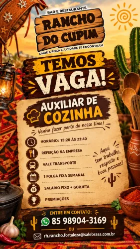 AUXILIAR DE COZINHA - NOITE
