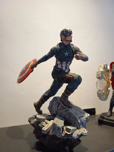 Capitão América 1/10 iron Studios