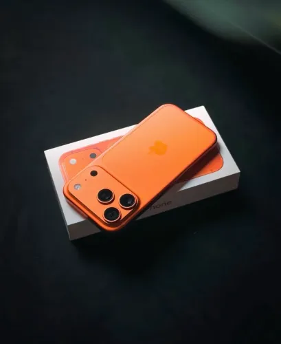 iPhone 17 Pro 256GB Laranja - Novo, Lacrado