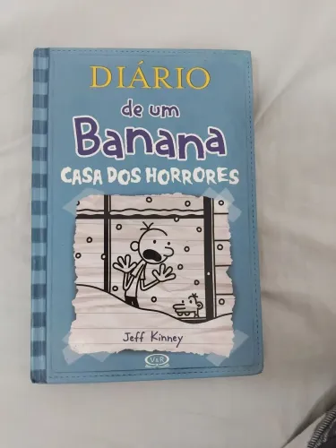 Diário de um banana: casa fos horrores (6, capa dura azul)