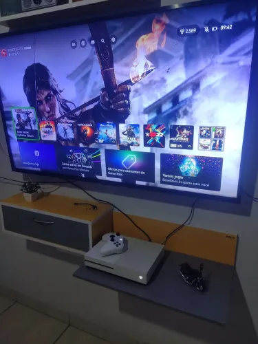 Xbox one S 1tb com galeria de jogos Top