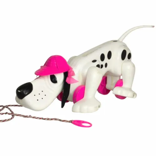 Brinquedo Cachorro Xereta da Estrela, Rosa Anos 80 (raro)
