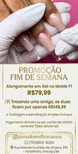 Alongamento Unhas