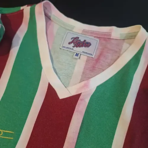 CAMISA DO FLUMINENSE MODA RETRO CAMPEÃO MUNDIAL 52 TELÊ SANTANA TAMANHO M