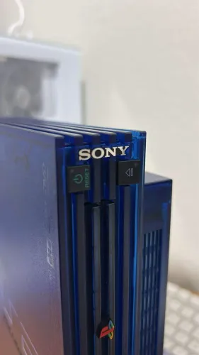 PlayStation 2 JP Ocean blue
