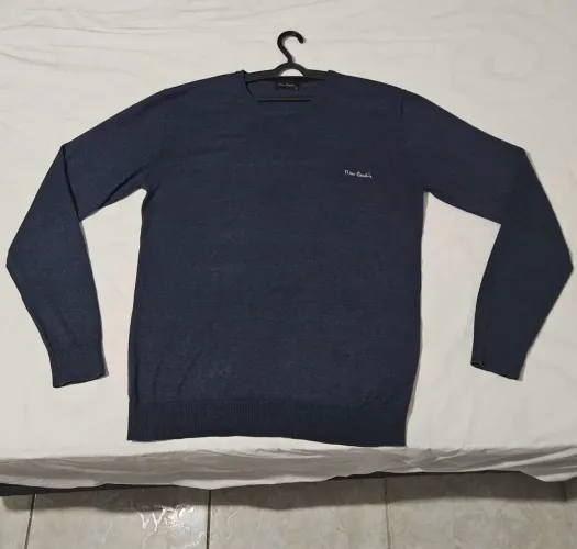 Sueter Pierre Cardin M azul marinho