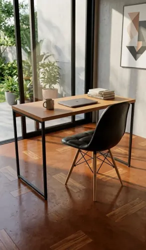 Mesa e cadeira para estudar
