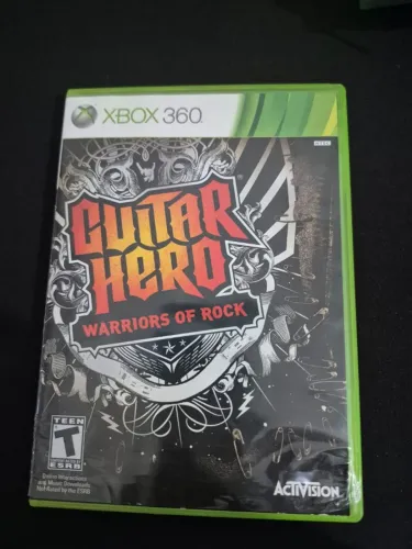 Jogos xbox 360 - Guitar hero - Warriors of rock