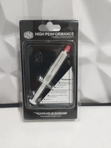 Pasta Térmica Cooler Master Hight Performance, Marca TOP, Envio OLX Pay