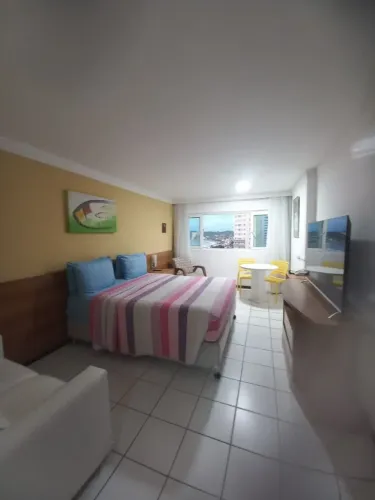 Excelente flat Mobiliado com vista para o morrto do careca