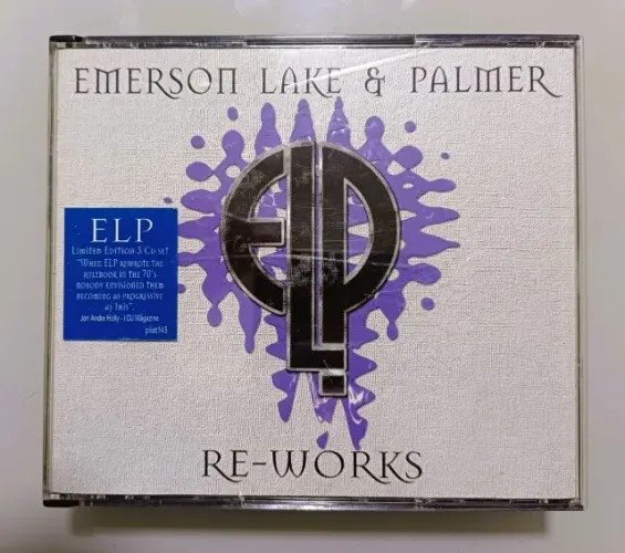 Emerson , Lake & Palmer - Re-works - 3 Cds - Importado