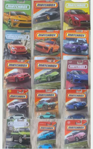 Miniaturas Matchbox novas R$ 15 cada