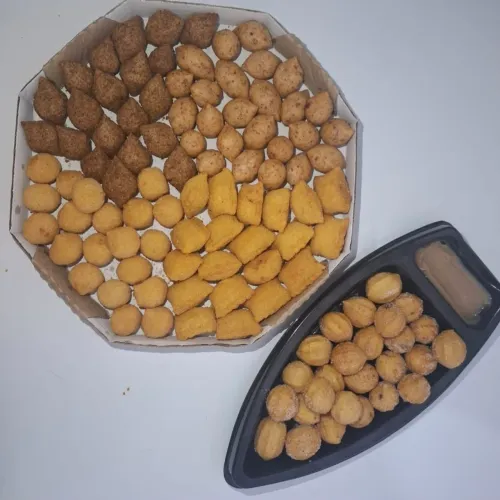 Cento de Salgados Fritos