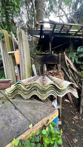 Telhas de amianto