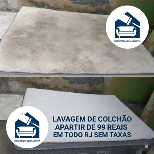 Limpeza de colchão com garantia