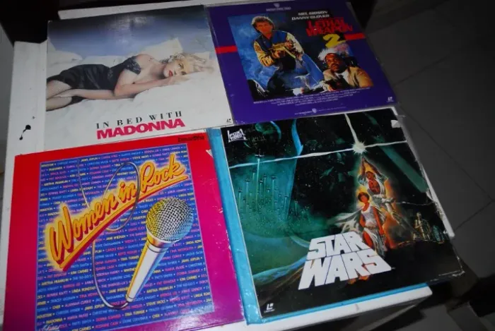 4 Laser Disc LD usados no estado