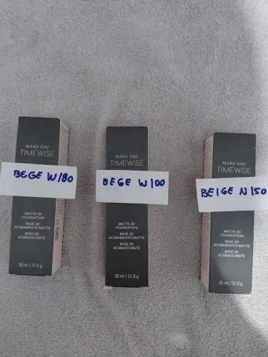 Bases da Mary Kay , cada um por 65,00 reais