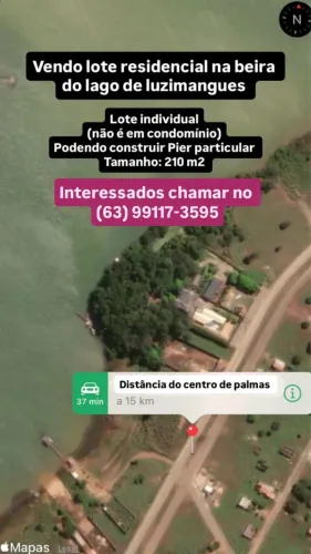 Vendo lote na beira do lago