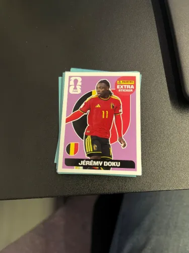 Figurinha Jérémy Doku Lilas