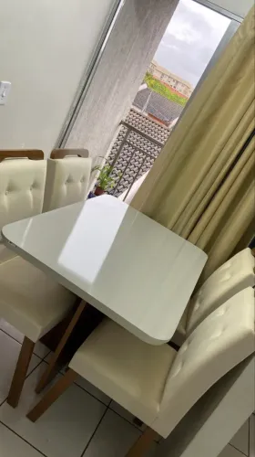 Mesa mdf 4 cadeiras