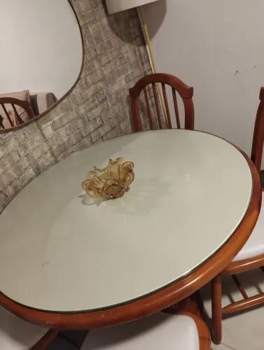 Vidro de mesa redondo 98cm