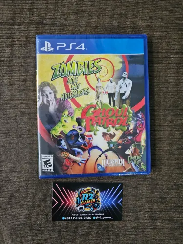 ZOMBIES ATE MY NEIGHBORS AND GHOUL PATROL (PS4) JOGO