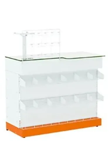 BALCÃO CAIXA 1,00 X 1,20 X 0,50 BRANCO NOVO