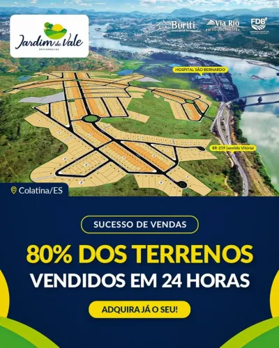 LOTE À VENDA NO JARDIM DO VALE | COLATINA-ES