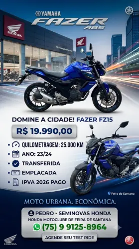 YAMAHA FAZER ABS 150