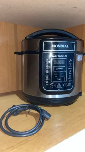 Panela de Pressão Elétrica Digital 5L Mondial 900W - PE-38