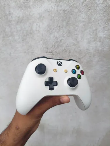 Controle Original Xbox One S Microsoft Branco + Bluetooth | R$350 | ACEITO ROLO