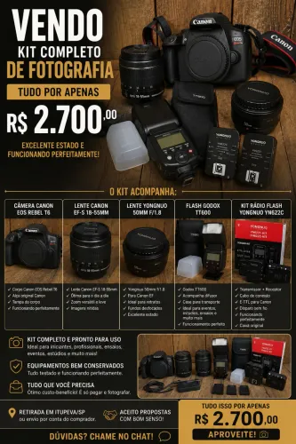 Kit fotográfico