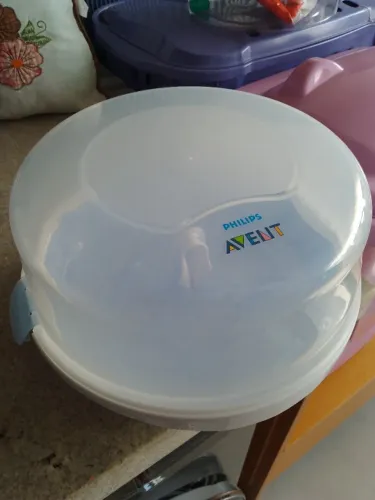 Philips Avent Esterilizador a vapor para micro-ondas SCF281/02 4.8 USADO