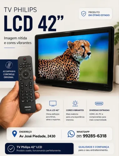 TV LCD 42 Polegadas 