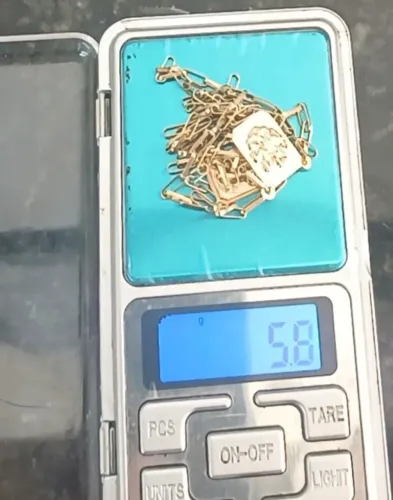 Escapulário de ouro 5.8g