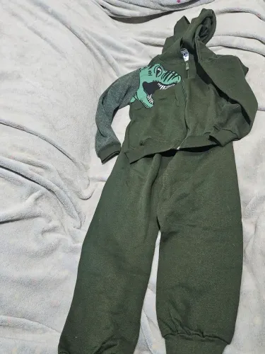 CONJUNTO INFANTIL JAQUETA MOLETOM