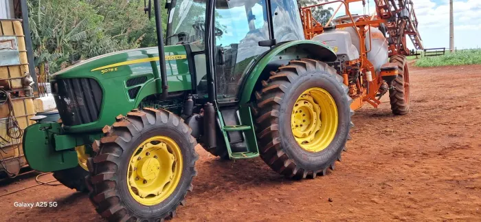Trator john deere 5078e ano 2019