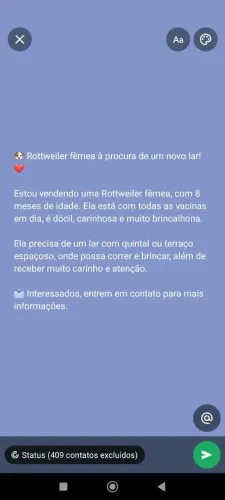 VENDE-SE ROTTWEILER