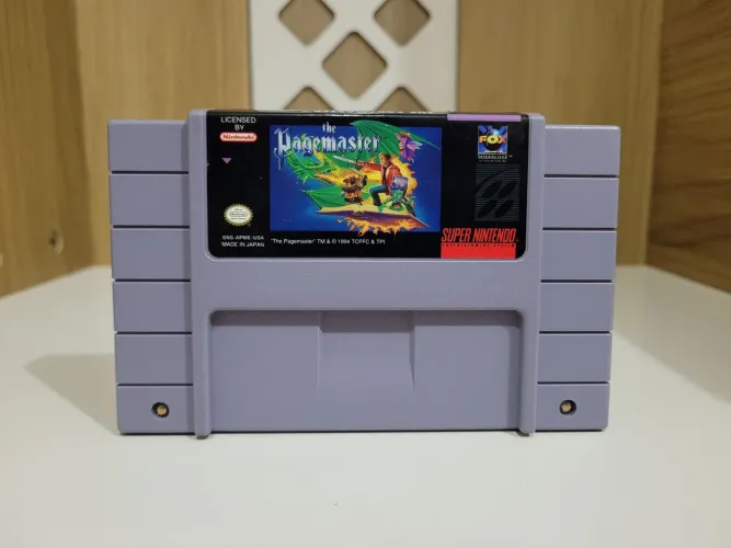 The Pagemaster SNES Super Nintendo