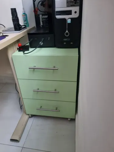 Cômoda Fórmica 3 Gavetas Amplas