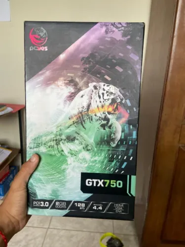 Placa de Vídeo GTX 750 2GB GDDR5 Pcyes - Na Caixa
