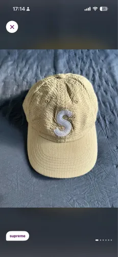 boné s supreme logo original