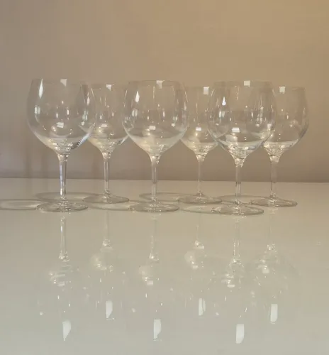 Taças Spiegelau Cristal Alemão Borgonha - Jogo com 6 Taças