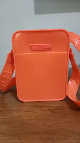 Bolsa Petite Jolie Laranja Coral Transversal